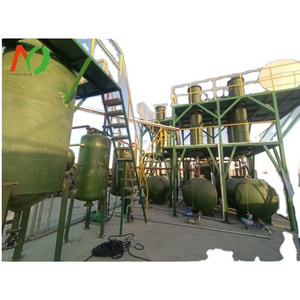 Waste Oil Used Motor Oil To Diesel Distillation Plant