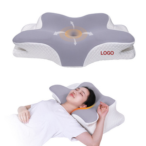 Ergonomic Sleep Pillow OEM ODM Neck Support Relaxation Contour Orthopedic Pillow Memory Foam pillow