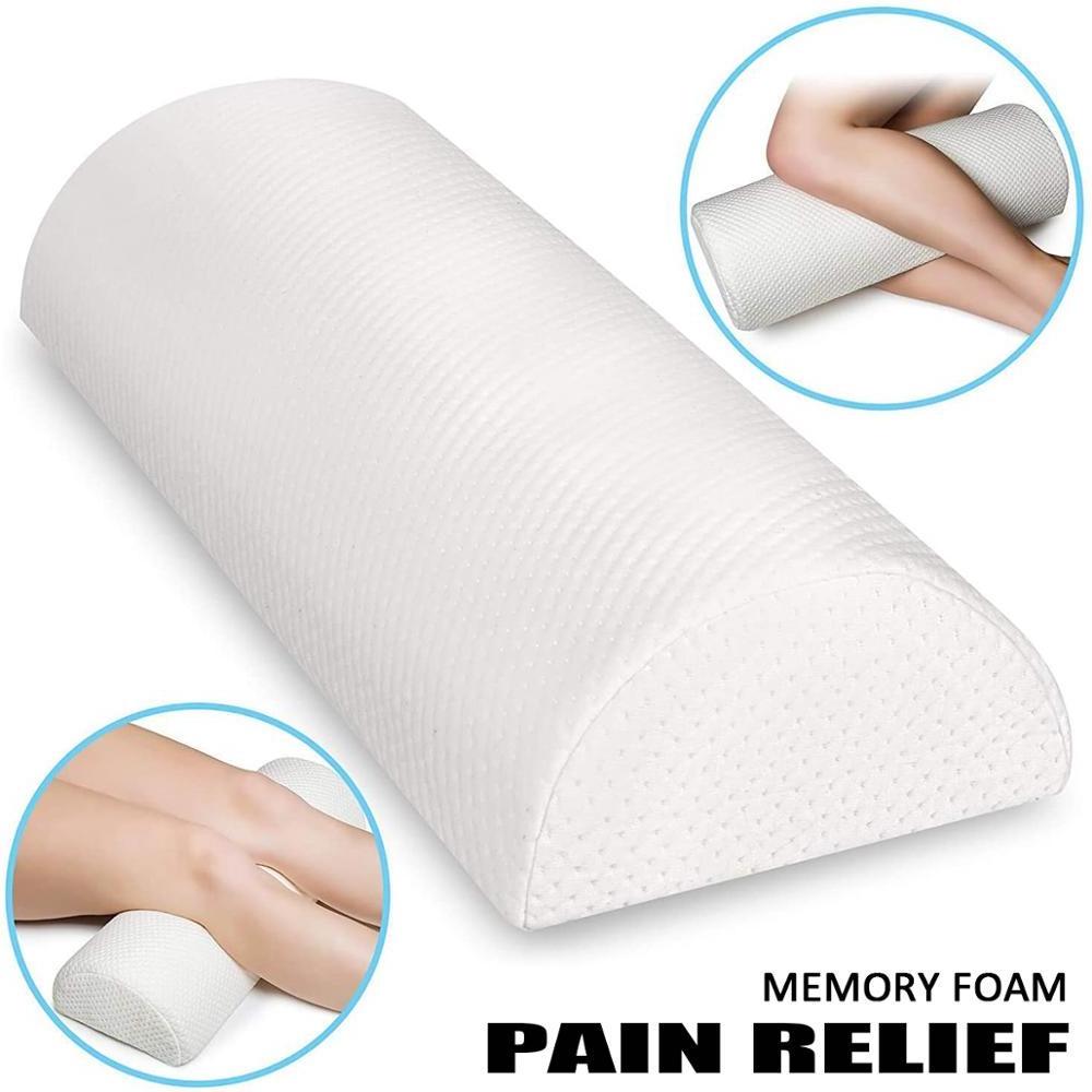 Semi-Roll Pillow,Half moon memory foam pillow/cushion