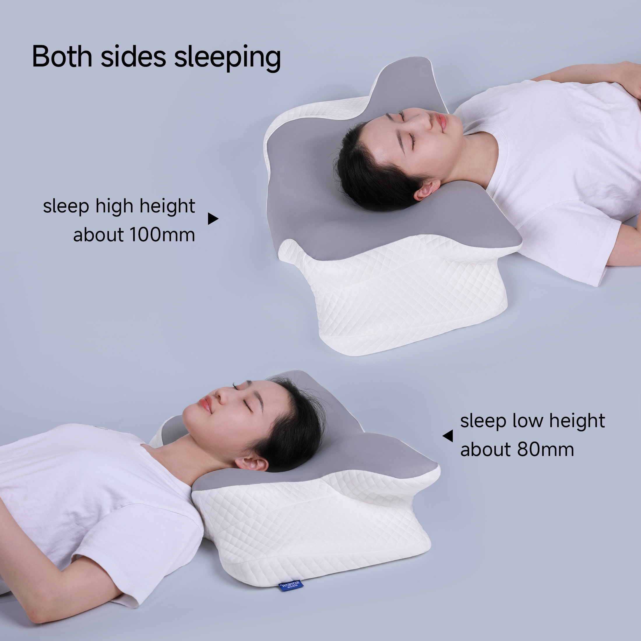 Ergonomic Sleep Pillow OEM ODM Neck Support Relaxation Contour Orthopedic Pillow Memory Foam pillow