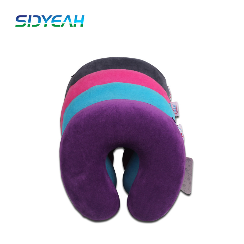 Wholesale Comfort Visco Elastic Travel Neck Cushion Memory Foam Pillow