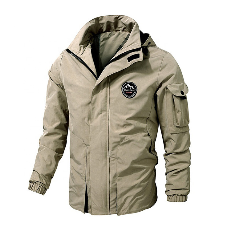 Wholesale Custom Jacket Men Winter Waterproof Softshell Windbreaker Hunt Clothes Jacket