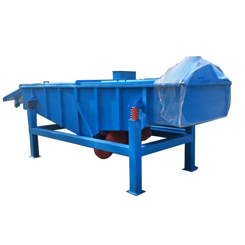 Good Quality Household Corn Soybean Cleaning Sorting Linear Sieves Separator Seed Processing Vibrating Screen Machine