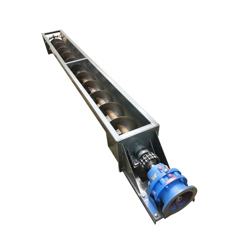 Material Handling Equipment High Quality Flexible Screw Conveyor Stainless Steel U Type Screw Conveyor