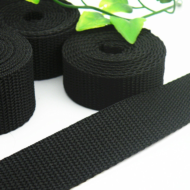 Custom 25Mm Recycled Soft Printed Nylon Webbing,1 Inch High Quality Heavy Twill Polyester PP Webbing For Safety Belt And Bag