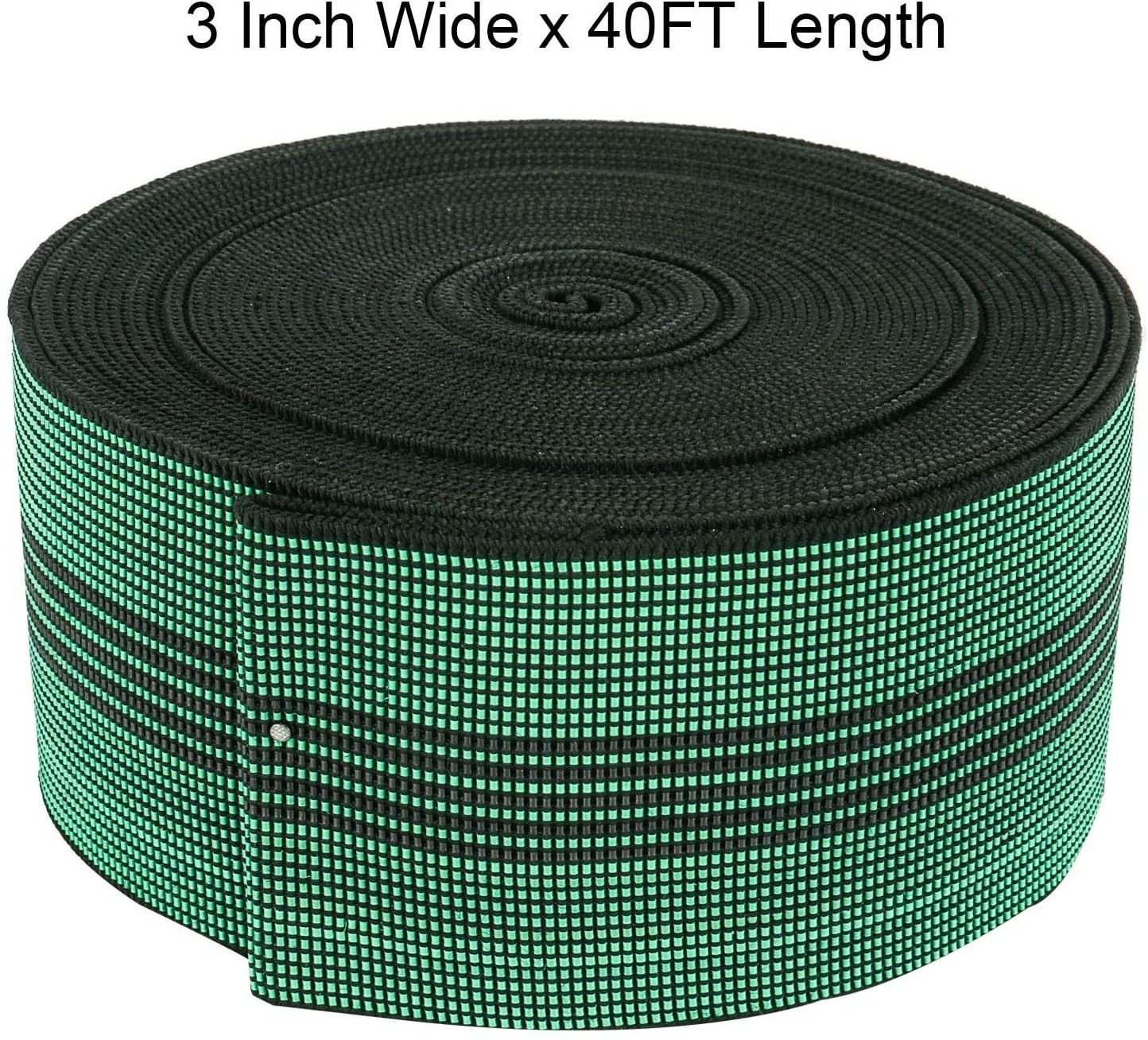 Custom 50mm 3inch Wide High Strength Elastic Sofa Band Elastic Webbing For Sofa