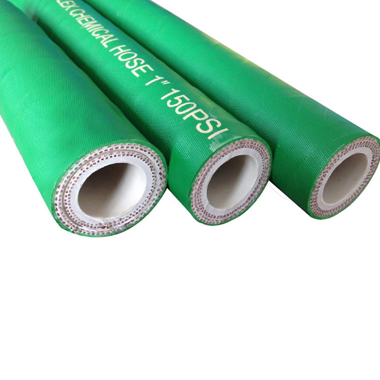 Flexible Corrugated Rubber Chemical Grade Upe Hose Hoses With Coupling