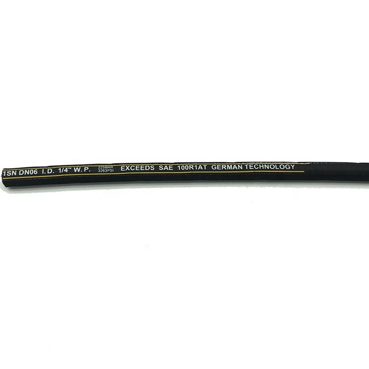 SAE 100 R1 EN853 1SN 5/16inch specifications high pressure steel wire braided hydraulic oil rubber hose