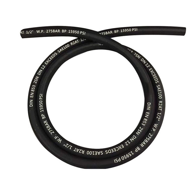 Manufacturers Sell Steel Wire Braided Industrial Rubber Hydraulic Hoses Free Samples hydraulic hose for tractor