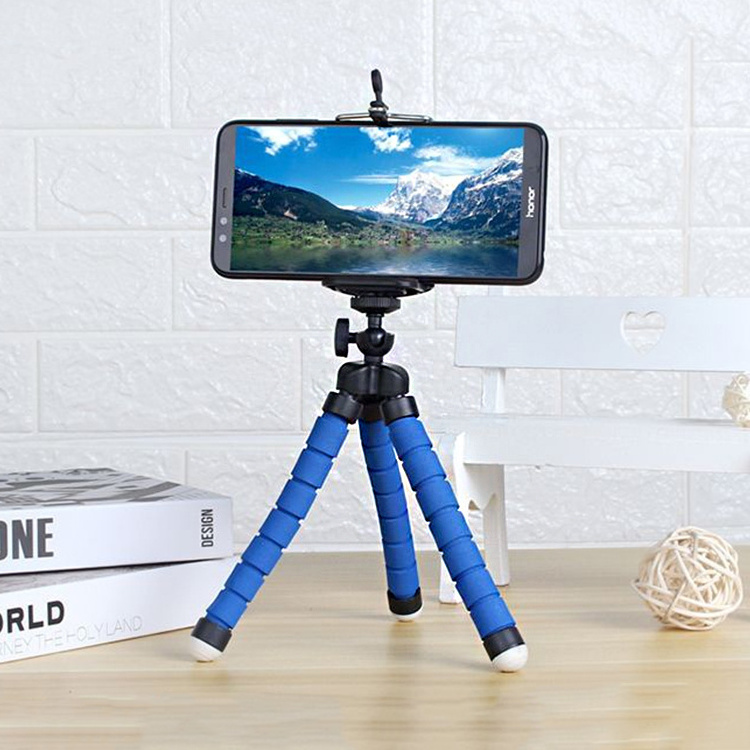 Compact table top tripod adjustable shooting angle mini portable tripod for DSLR action camera smartphone