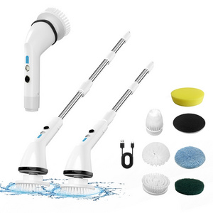 Usb Rechargeable Kitchen Dish Washing Brush Sink Cleaner Bathroom Bathtub Clean Brush Spin Scrubber Electric Cleaning Brush