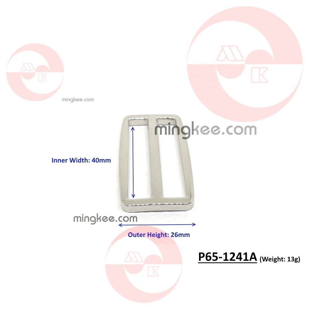 buckle tri-glide 5/8 triglide slides 5/8 square rings heavy duty flat metal slide buckle slide buckle clip jump rings