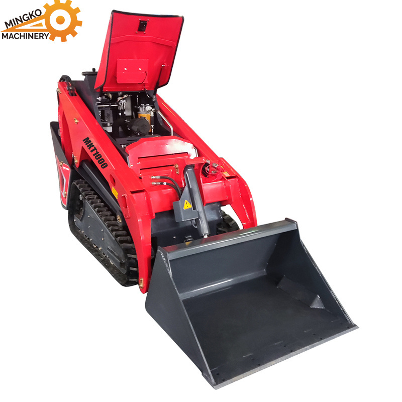 Kubota diesel engine 25hp miniskid loader multi function agriculture with attachments mlt  mulcher