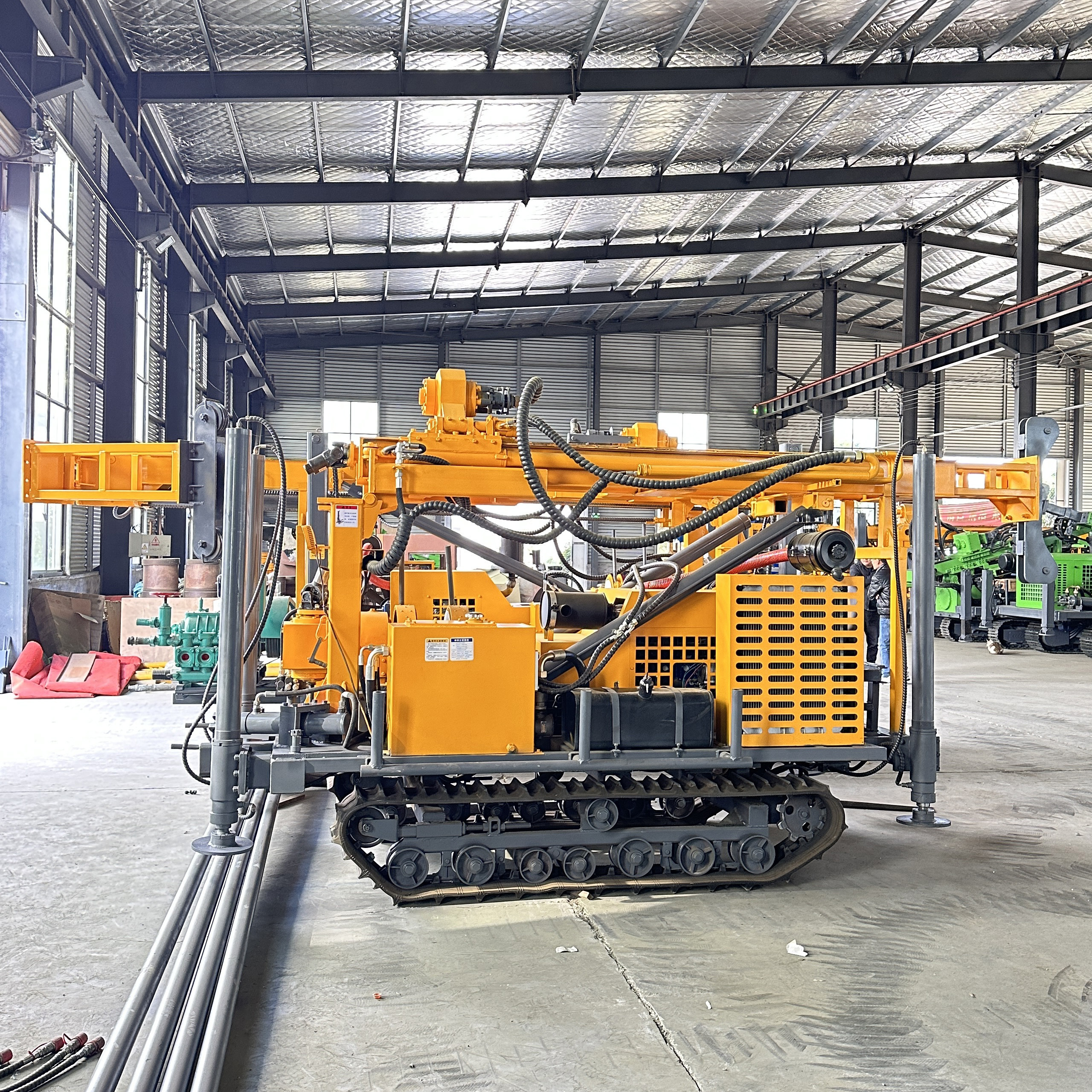 Factory Wholesale 200m Small Water Well Drilling Machine Portable Borehole Tripod Down-the-hole Drill Rig