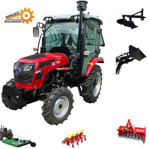 Good Quality and Price Farming Tractors Compact Agricultural Tractor With Backhoe And Front Loader