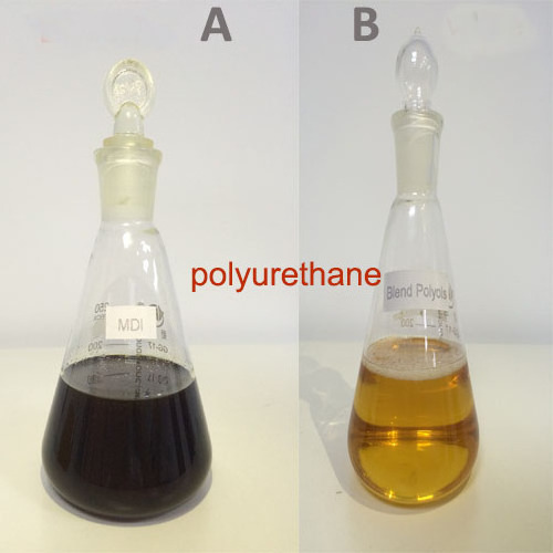 a and B High Density Closed Cell Rigid Expanding Liquid Polyurethane Urethane Spray Foam Liquid insulation foam