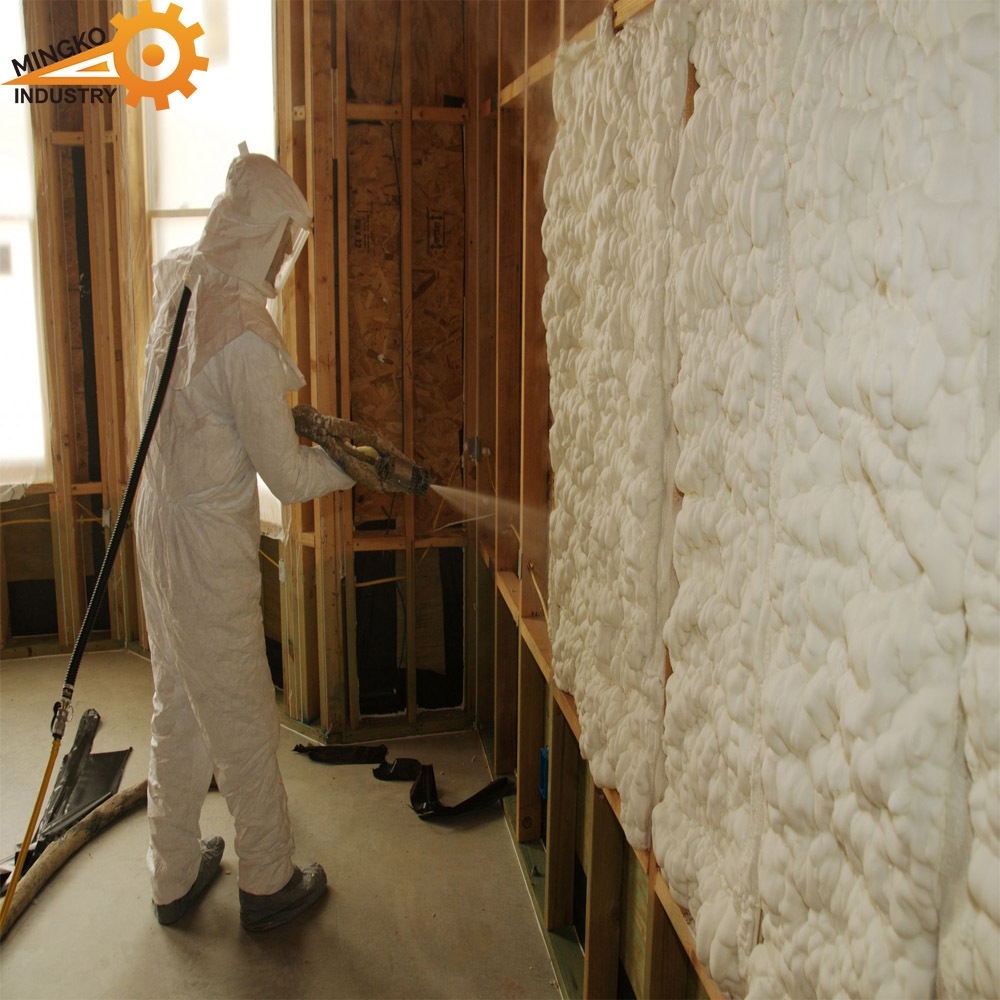 SPF polyurethane liquid foam insulation Spray Double urethane foam closed cell foam