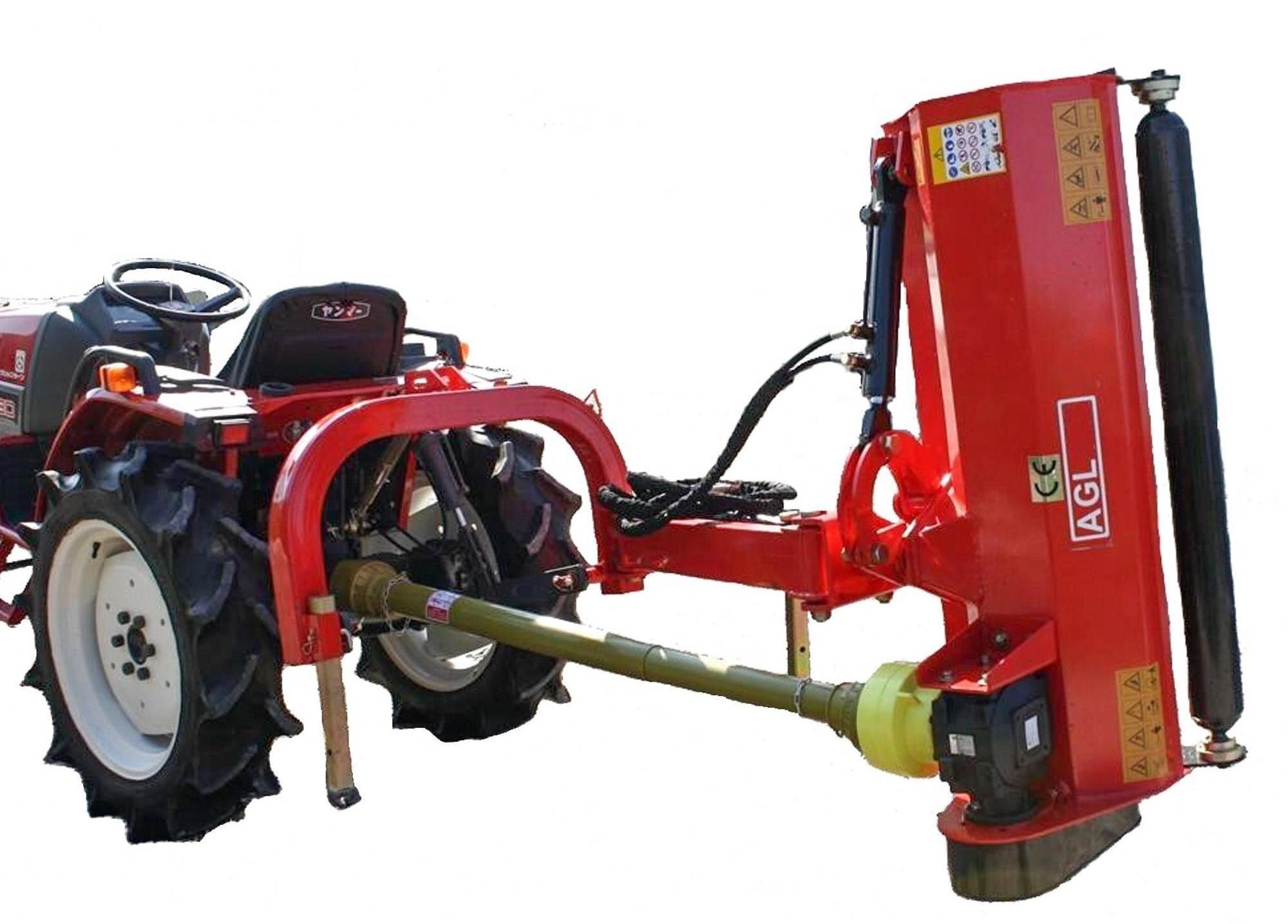 Compact Tractor 3 Point Pto Drive  Front Loader Flail Mower Attachment 4' Flail Mower Flail Mowers With Rotary Arm Disc For Farm