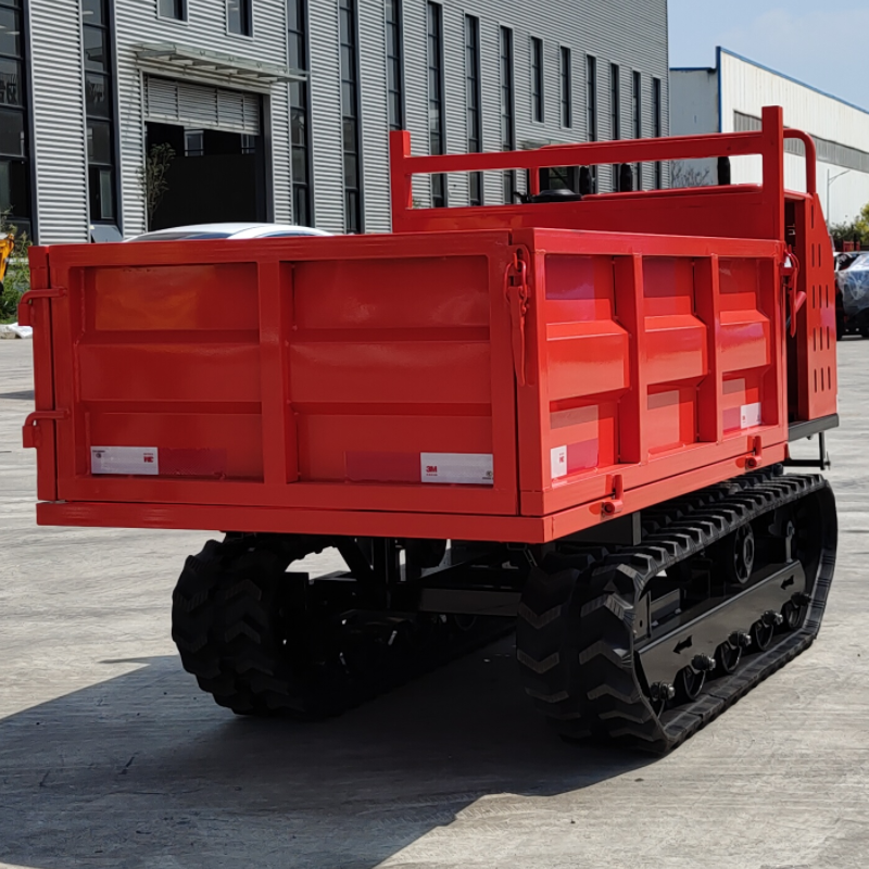 Small Crawler Transporter Self Propelled Multi Terrain Orchard Transport Vehicle for sale