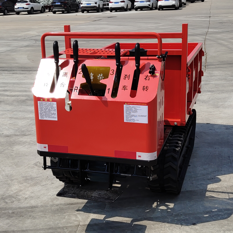 Small Crawler Transporter Self Propelled Multi Terrain Orchard Transport Vehicle for sale