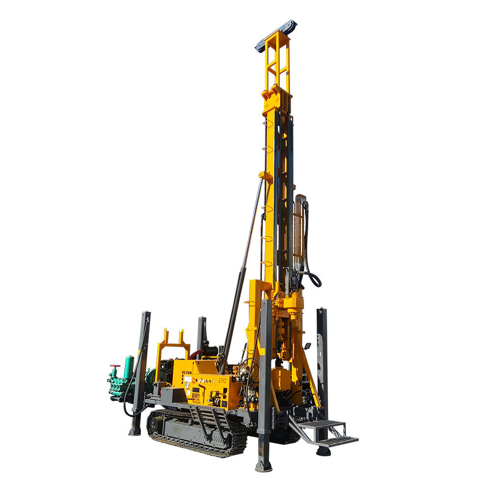 350m depth Hydraulic motor core drilling rig used portable water well drilling rigs for sale