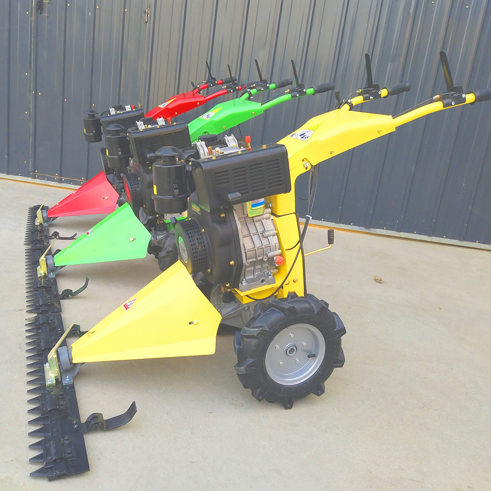 6.5HP  Walk Behind Sickle Bar Mower  FNGQ-80/90/100/120mm Small Household Lawn Mower  for Sale