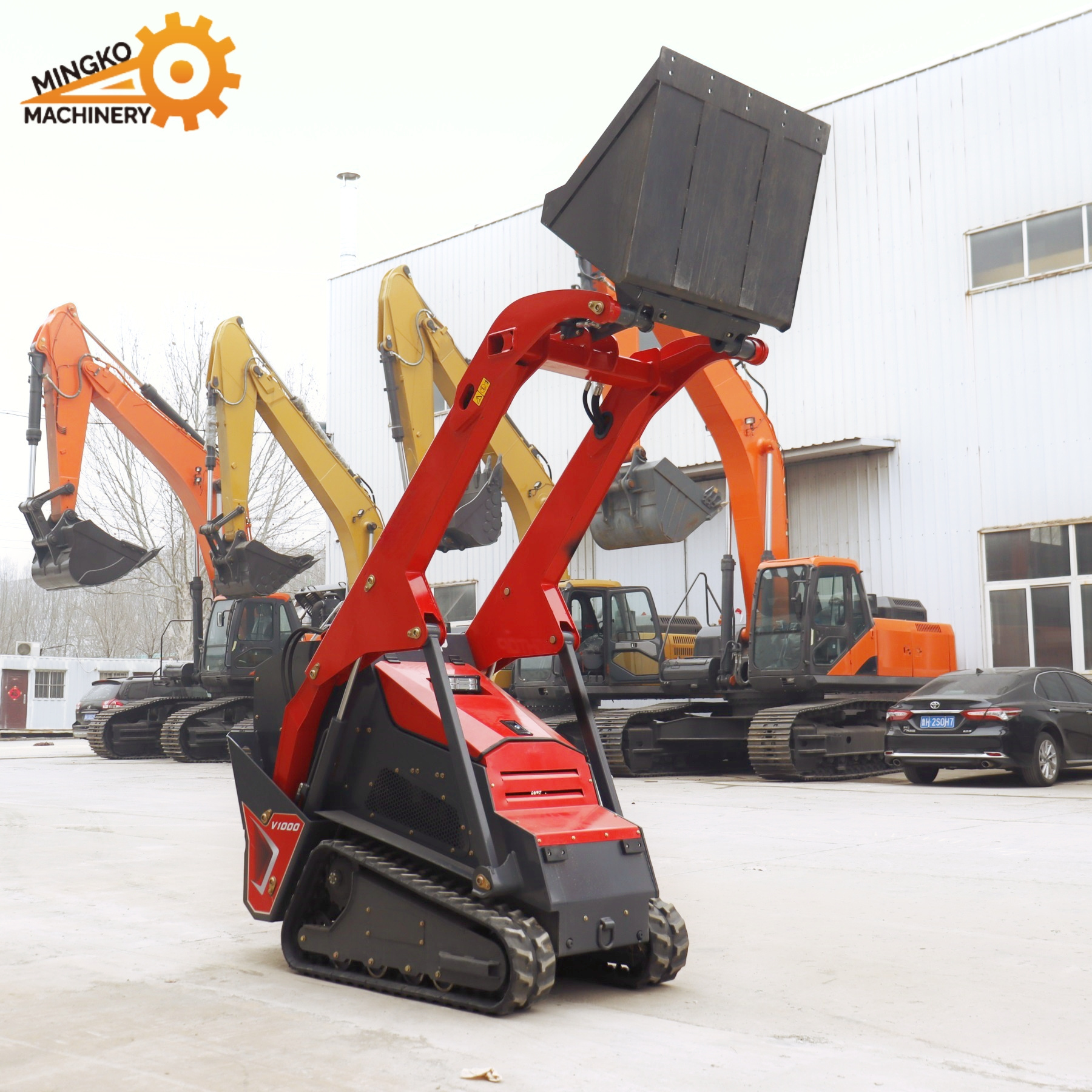 FREE SHIPPING CE/EPA China skid steer loader mini skid steer wholesale for sale skid steer mini loader bucket