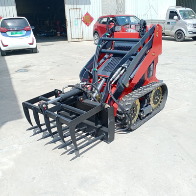 Crawler Skid Steer Loader Truck Mini Skid Steer Skid Steer Loader Manufacturer With Rubber Track