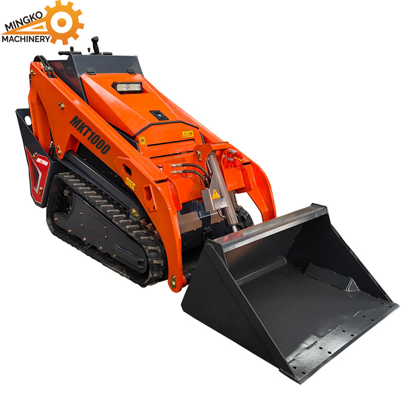 Kubota diesel engine 25hp miniskid loader multi function agriculture with attachments mlt  mulcher