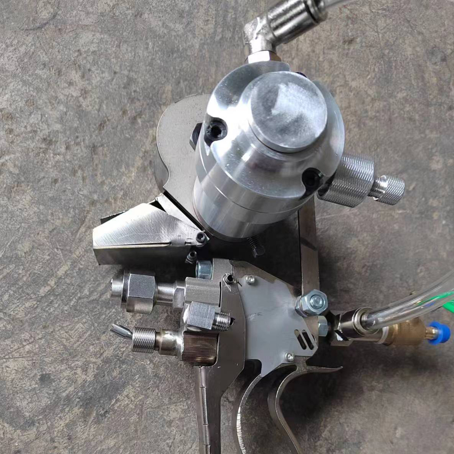 Fiberglass Roving Chopper Gun Machine Resin And Fiber Glass Spray Gun Fiberglass Resin Spray Machine With Good Quality