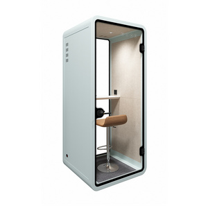 Portable acoustic meeting work office pods phone booth modular office hush pods for office