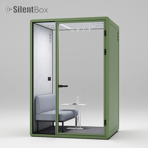 Factory Price portable sound recording vocal booth box office soundproof pod