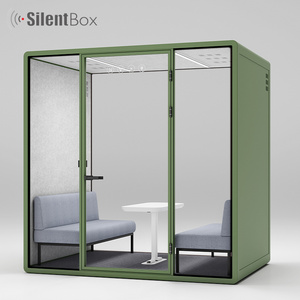 New Design Easy Installation Studio Drum Booth Acoustic Soundproof Telephone Booth