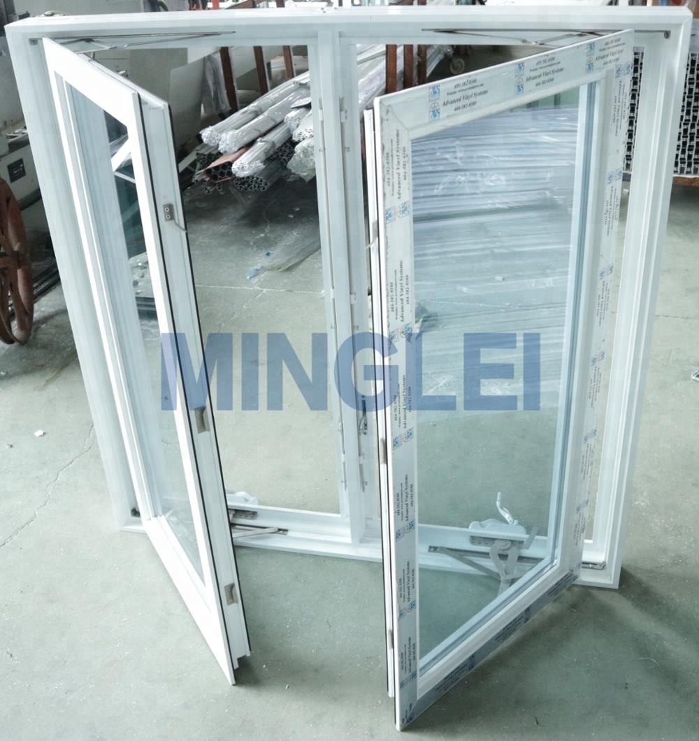 Minglei 48 x 48 USA crank pvc casement window