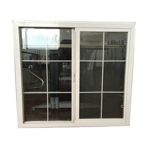 Minglei Manufacturers Factory white sliding windows plastic windows with mosquito net pvc sliding windows