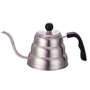 Home Kitchen Appliances 1.2L Gooseneck Pour Over Teapot Water Kettle Stainless Steel Coffee Drip Tea Kettle  With Thermometer