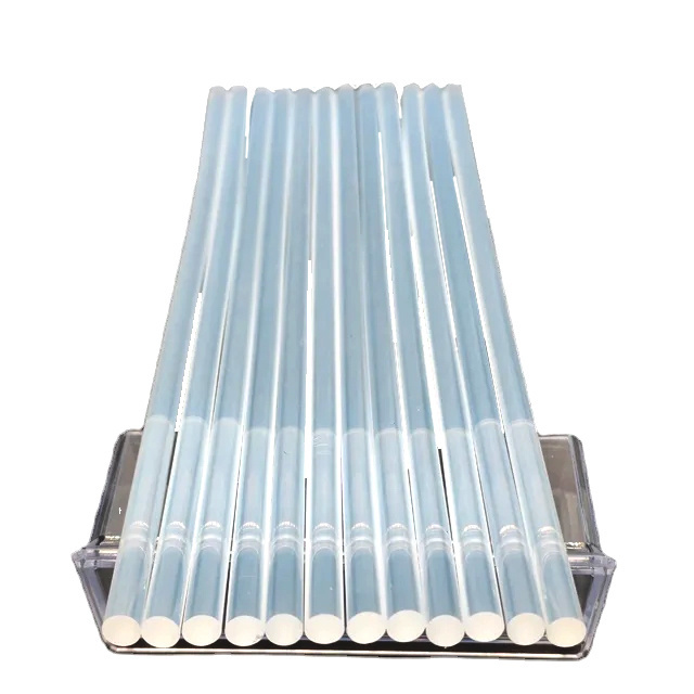 7MM Manufacturer Eva hot melt adhesive stick Transparent 100% for Small Boxes DIY Glue