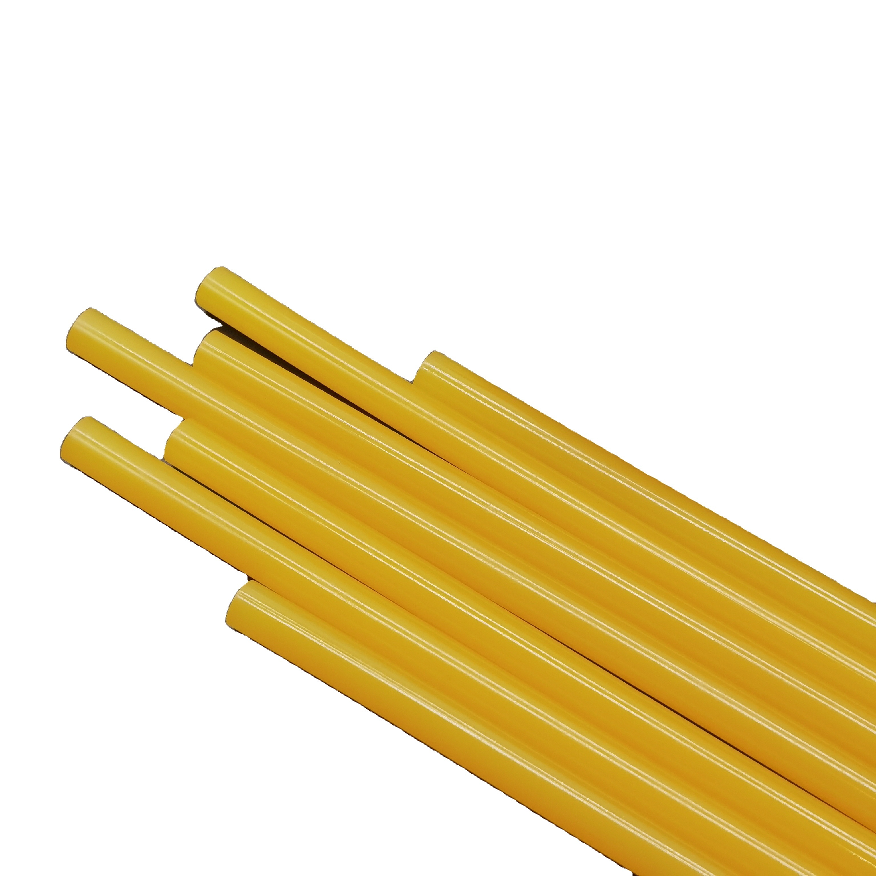 Wholesale Eva Yellow Hot Melt Glue Stick, 11mm & 7mm Sizes, Ideal for High & Low Temperature Applications