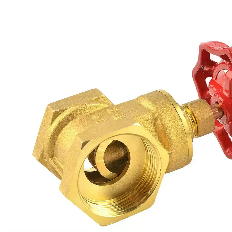 High quality female threaded plumbing manual valves handle forged brass cartridge valve