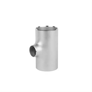 Mingli Butt Weld Reducer Tee SS304 SS316 Stainless Steel Reducer Tee Fittings