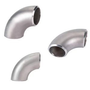 Industrial grade stainless steel elbow fittings 304 316 90 degree seamless elbow fittings