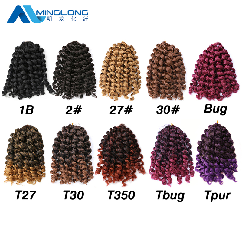 Wholesale cheap price synthetic wand curl hairstyle curly crochet braiding hair extensions with curly hair