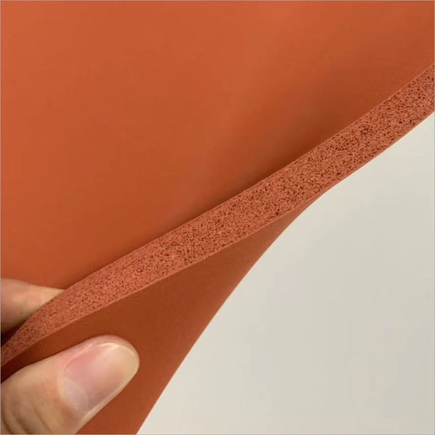 Silicone foam board, high-temperature resistant sponge silicone pad, hot stamping machine, heat transfer printing, high-density