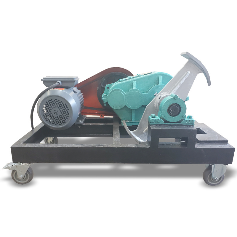 Easy to use electric 4 kw single phase or three phase power log splitter firewood processor for splitting wood used in winter