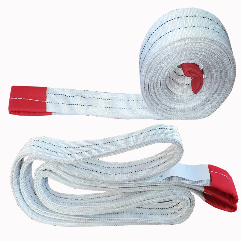 New product supplier durable sling belt with webbing for lifting towing port aloft work construction bridge used wholesale