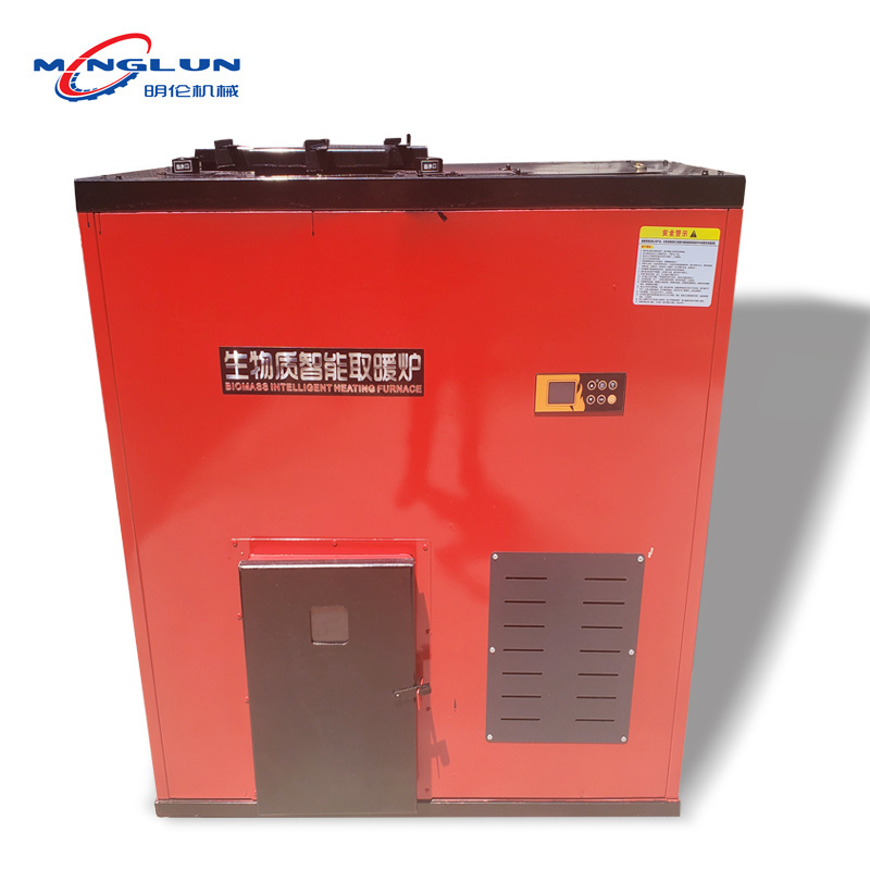 60Kw Wood particle heating water circulation boiler used for heating large warehouse is used with radiator