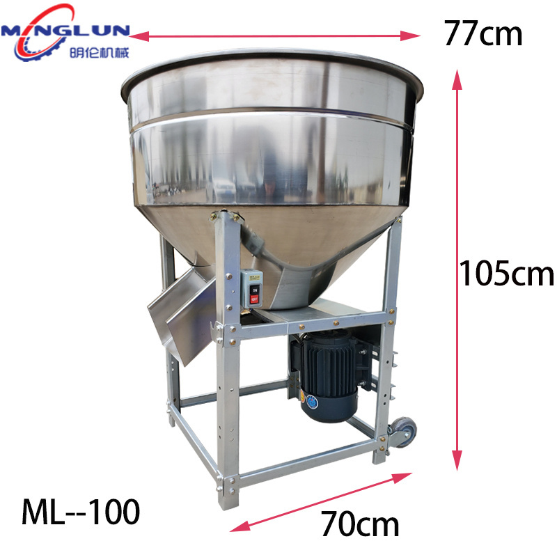 Blending equipment with CE certification stainless steel mixer for powder and feed mixing