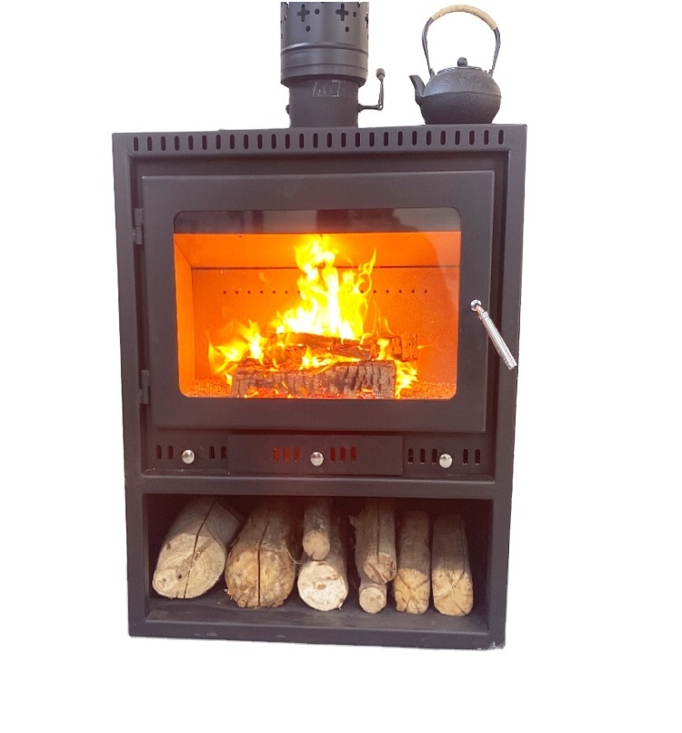 High efficiency wood burning stove fireplaces use firewood log wood coal as fuel