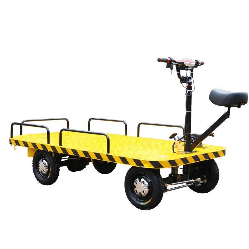 Long-lasting electric flatbed transportation carts with simple controls and on-the-go carts for poultry farming and engineering