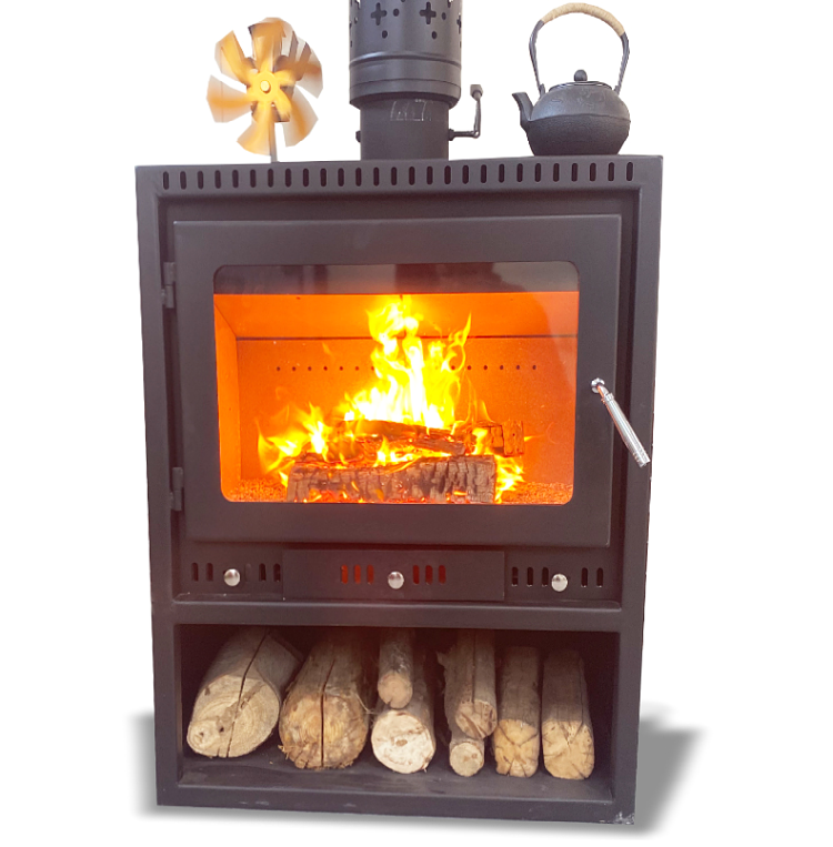 High quality imported fireplace special micro-ceramic glass wood burning stove for home